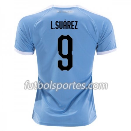 Camisetas Uruguay Luis Suarez 9 Primera Equipacion Copa América 2019